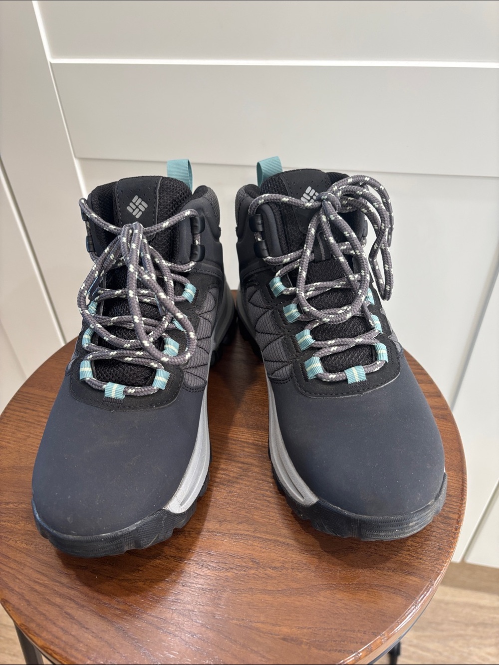 Columbia Women’s Waterproof Black & Gray Hiking Boots